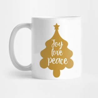 Joy love Peace Mug